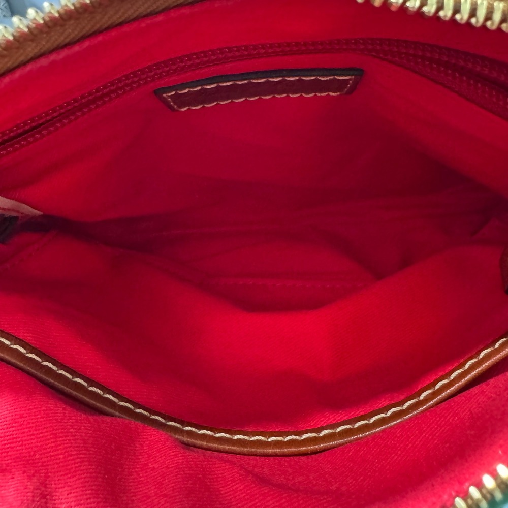 Dooney & Bourke Crossbody Bag Womens Small Mint Green Good Pebbled Leather 6276 - Picture 10 of 16